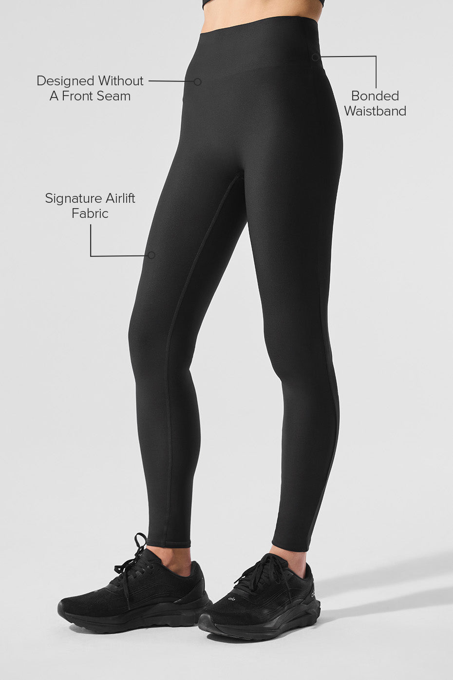Alo Yoga Airlift High-Waist Sleek Legging - Black - imagen 2
