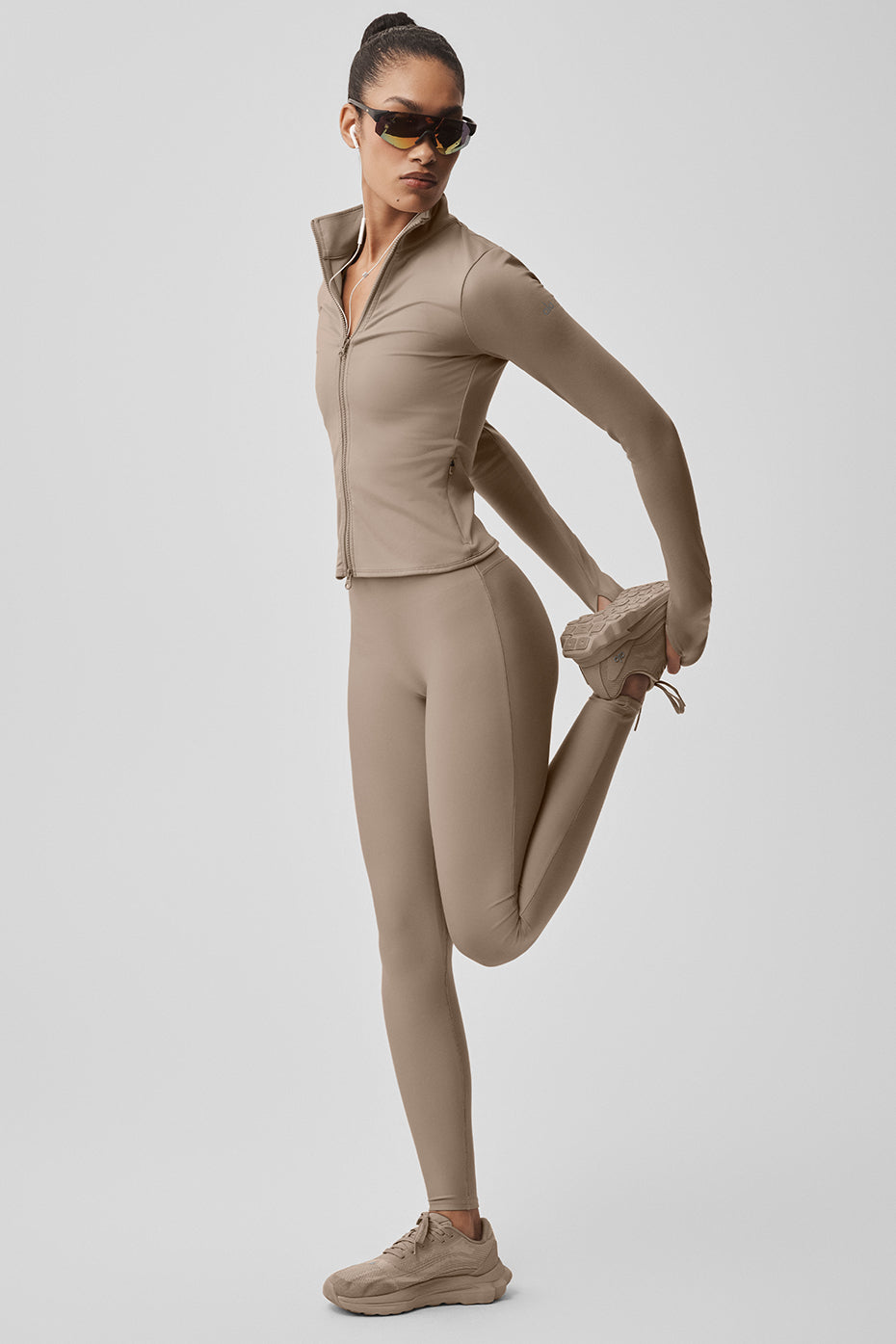 Alo Yoga Airlift High-Waist Sleek Legging - Gravel - imagen 4