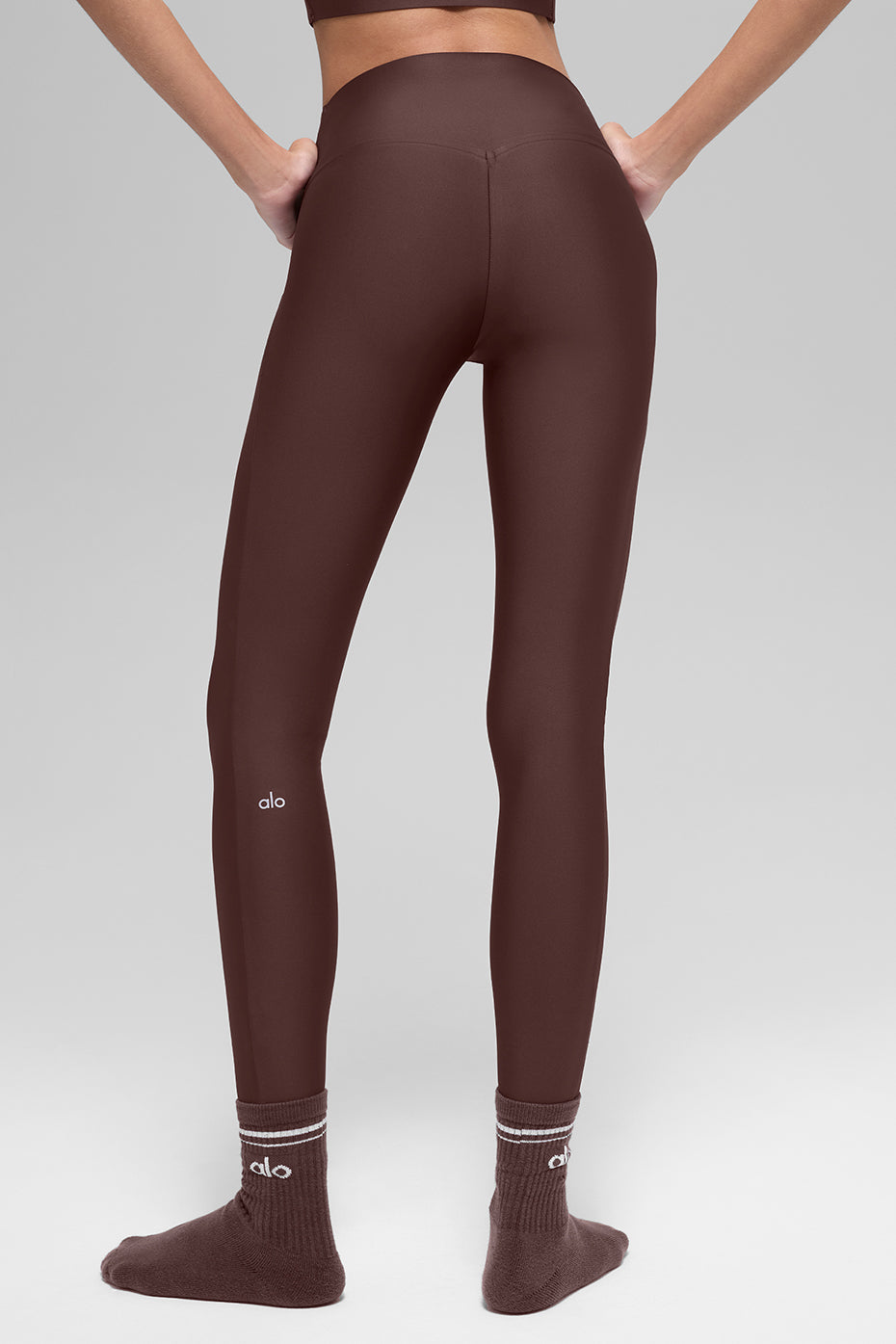 Alo Yoga Airlift High-Waist Sleek Legging - Brownstone - imagen 3