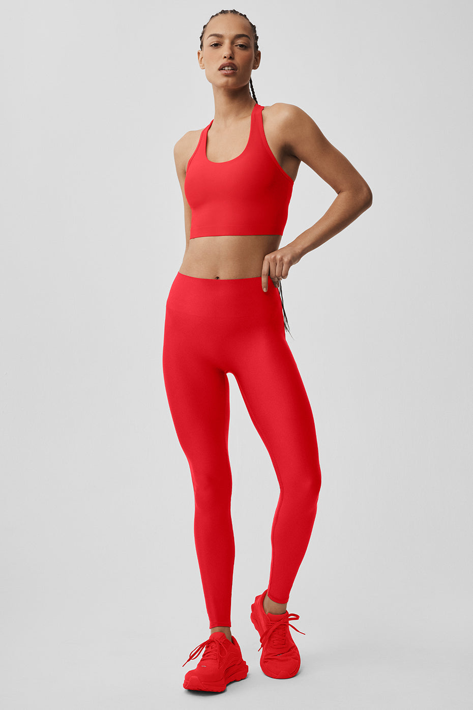 Alo Yoga Airlift High-Waist Sleek Legging - Bright Red - imagen 1