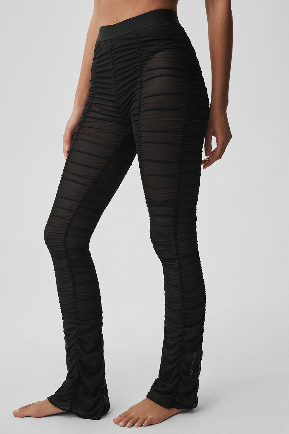 Alo Yoga Airlift Mesh High-Waist Cherish Legging - Black - imagen 3