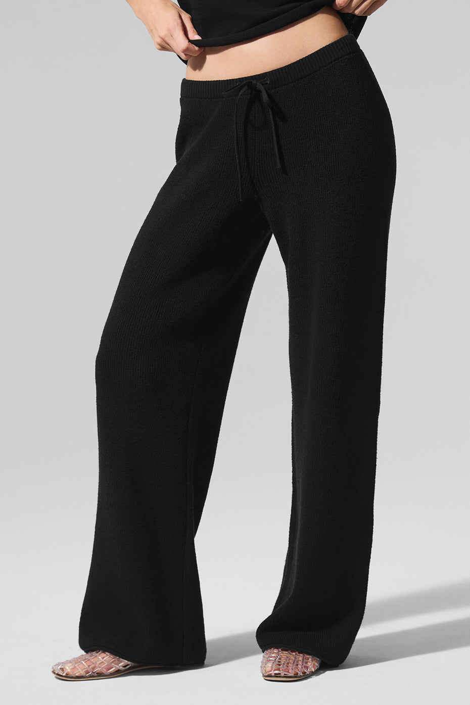 Alo Yoga Supernatural Sweater Pant - Black - imagen 3