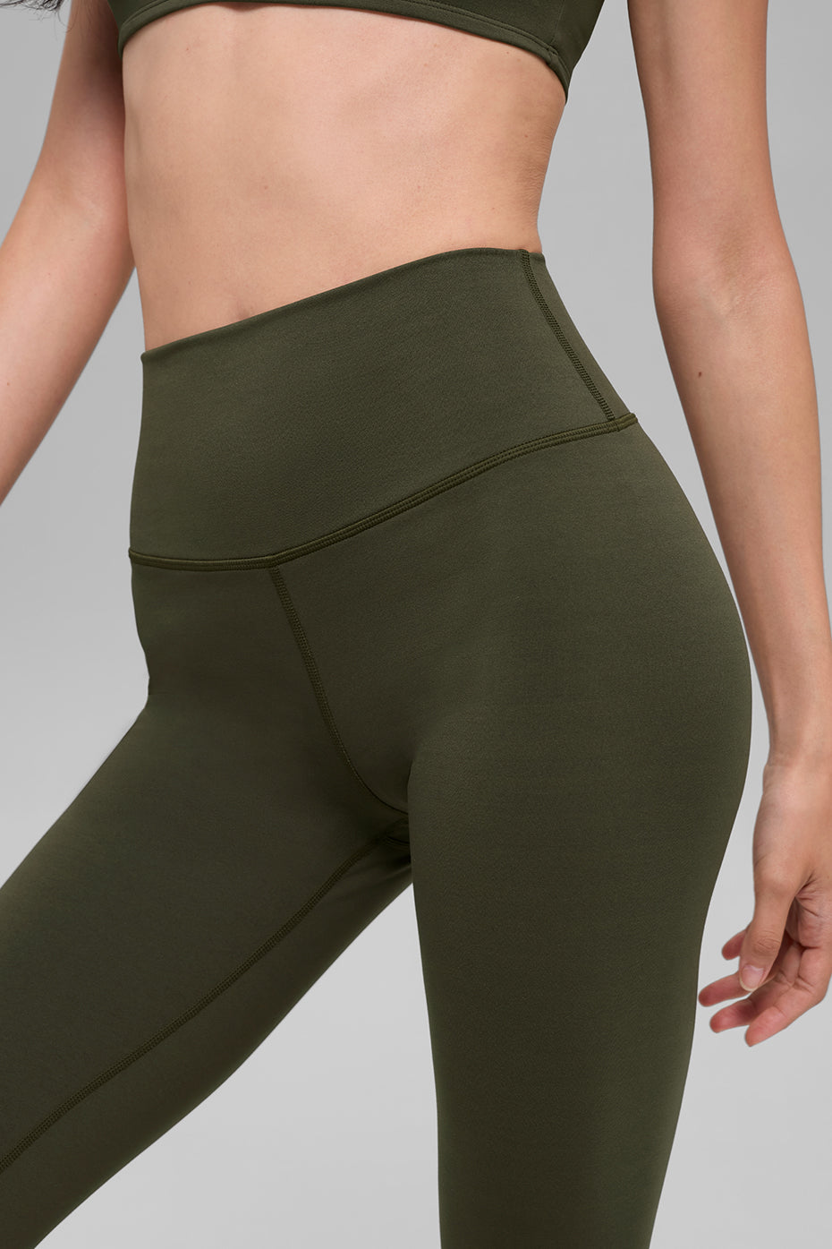 Alo Yoga ALO Softsculpt High-Waist Legging - Green Olive - imagen 3