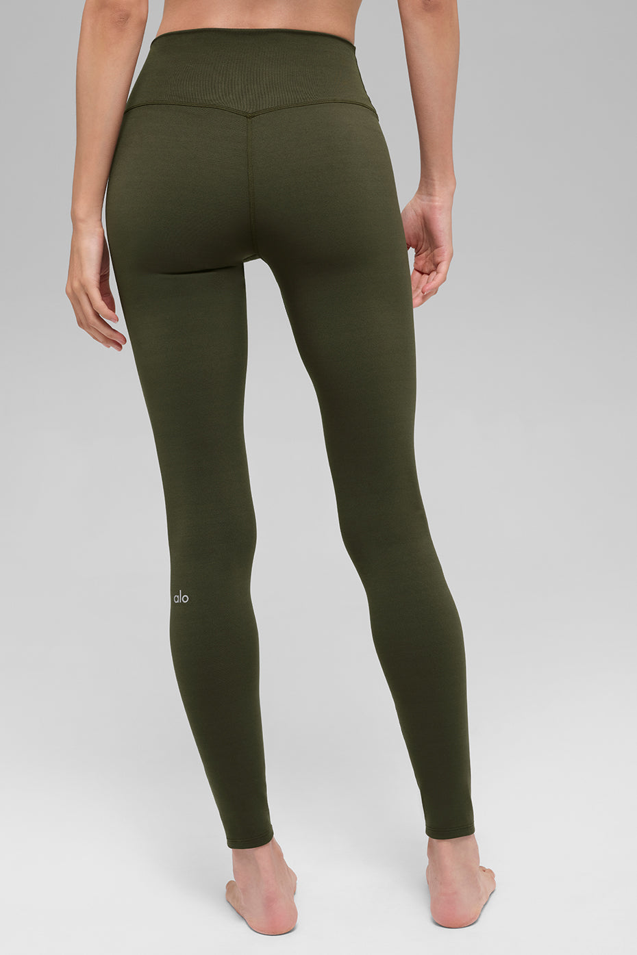Alo Yoga ALO Softsculpt High-Waist Legging - Green Olive - imagen 2