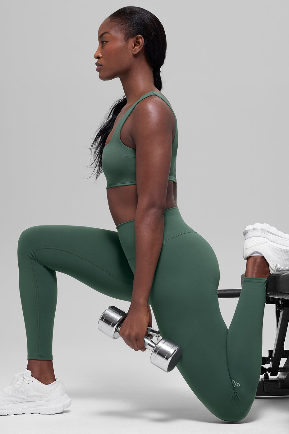 Alo Yoga ALO Softsculpt High-Waist Legging - Clover Green - imagen 4