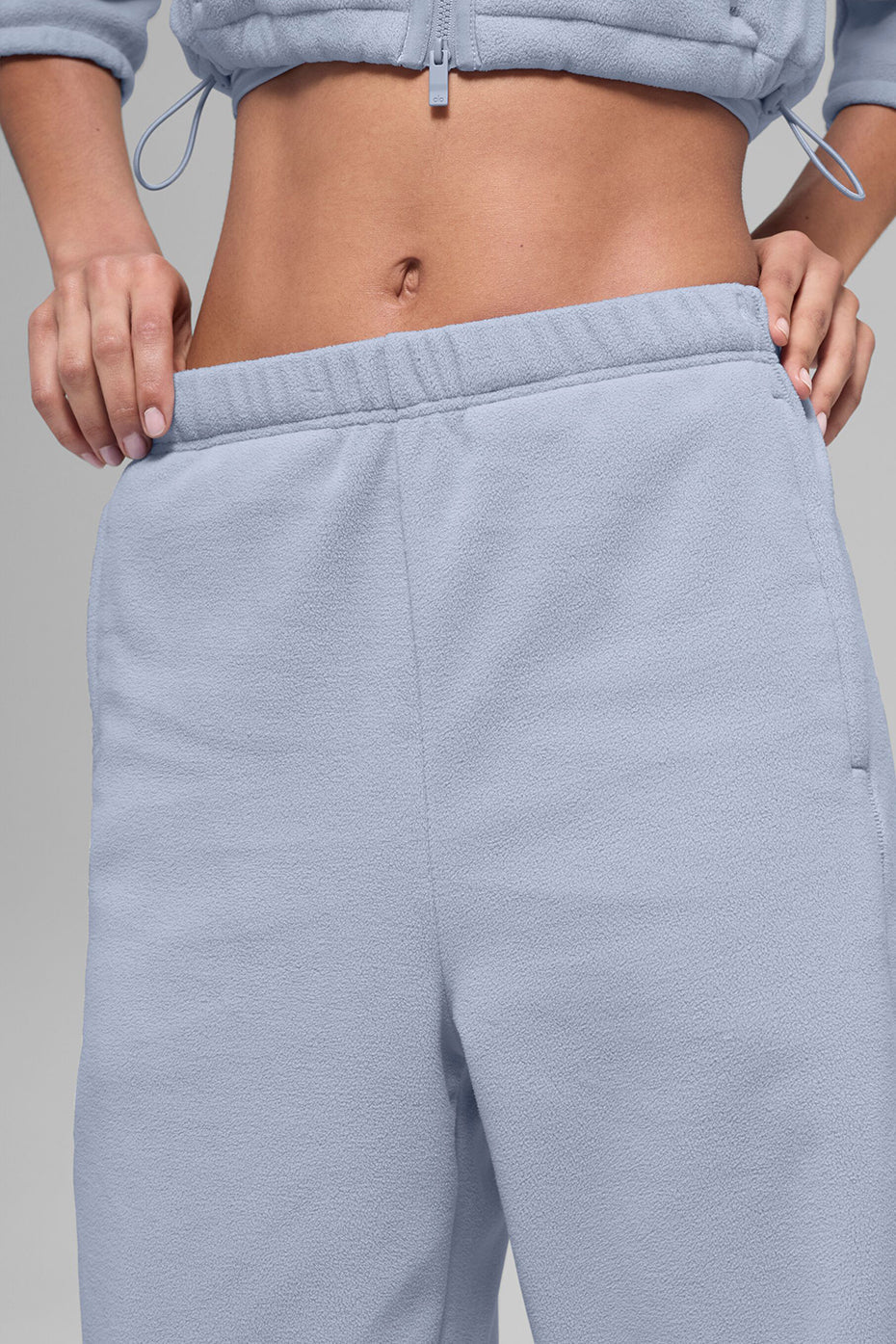 Alo Yoga Polar Fleece High-Waist Retreat Jogger - Winter Frost - imagen 3