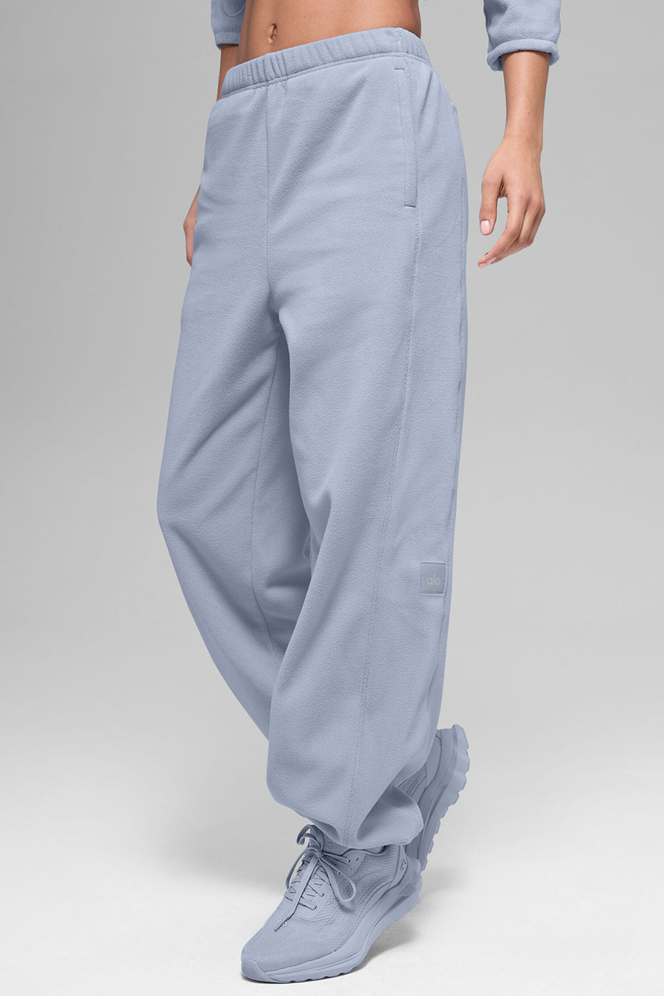 Alo Yoga Polar Fleece High-Waist Retreat Jogger - Winter Frost - imagen 1