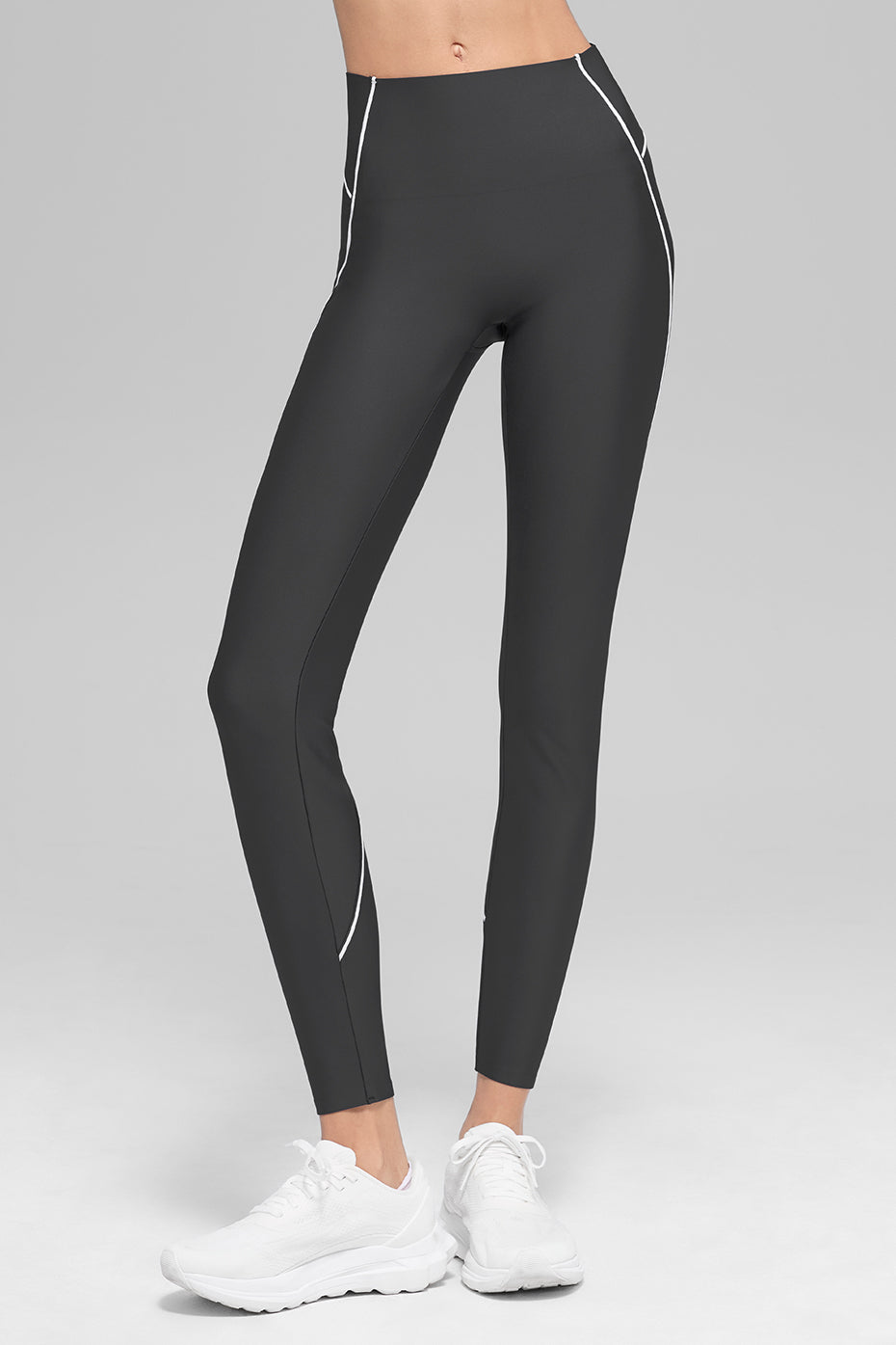 Alo Yoga Airlift High-Waist Haven Legging - Anthracite/White - imagen 3