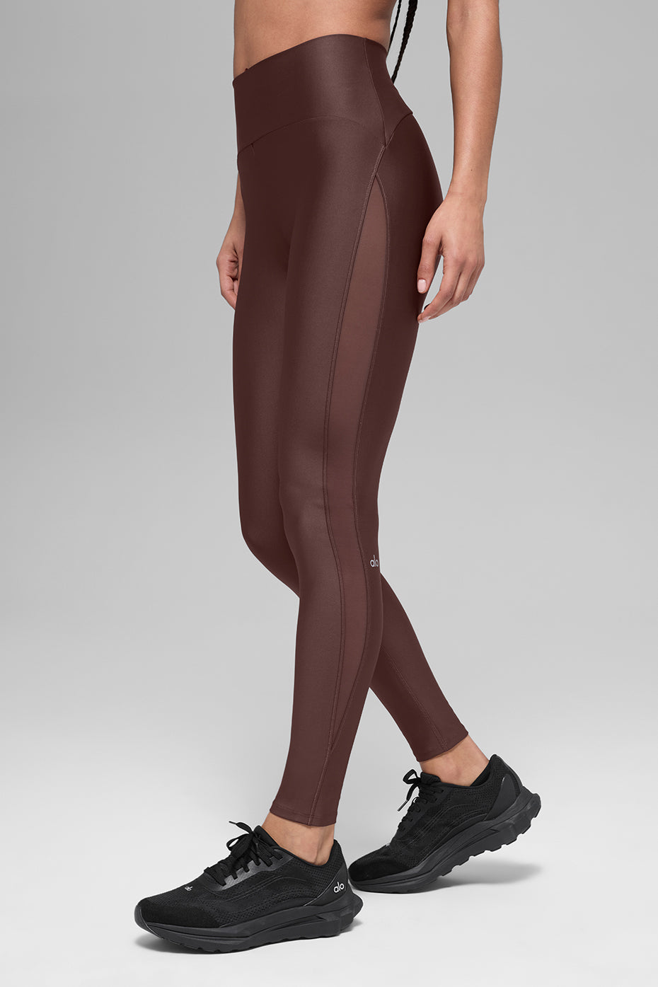 Alo Yoga Airlift High-Waist Mesh Infatuation Legging - Brownstone - imagen 1