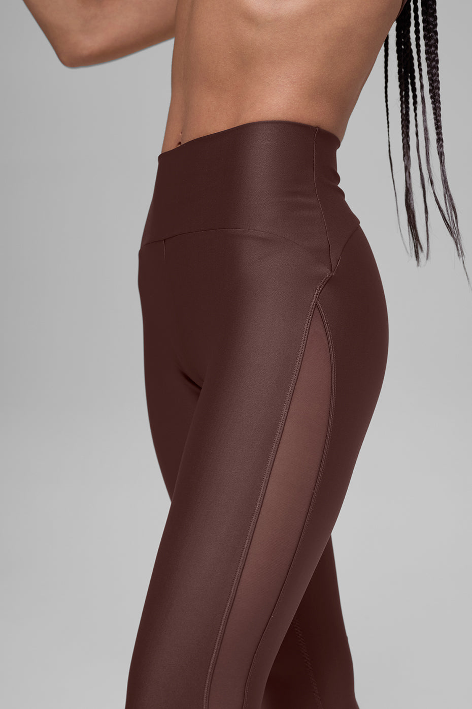 Alo Yoga Airlift High-Waist Mesh Infatuation Legging - Brownstone - imagen 3