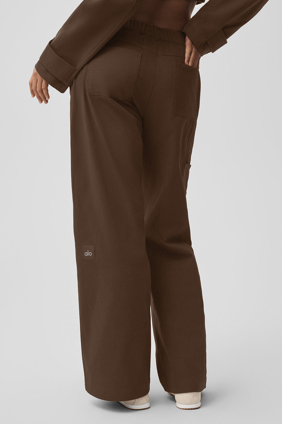 Alo Yoga High Road Straight Leg Pant - Espresso - imagen 3