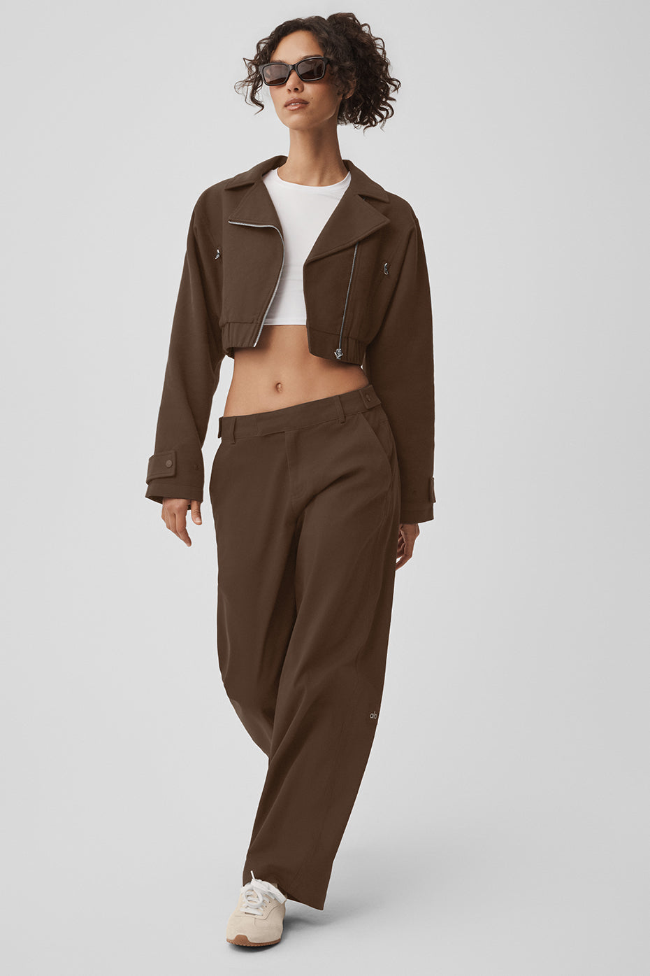 Alo Yoga High Road Straight Leg Pant - Espresso - imagen 5