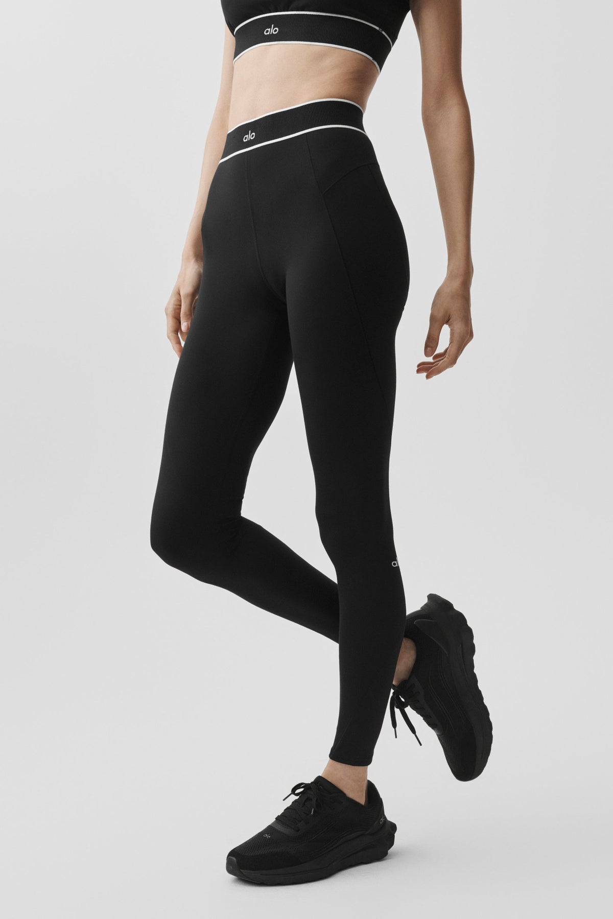 Alo Yoga ALO Softsculpt High-Waist Amp It Up Legging - Black - imagen 3