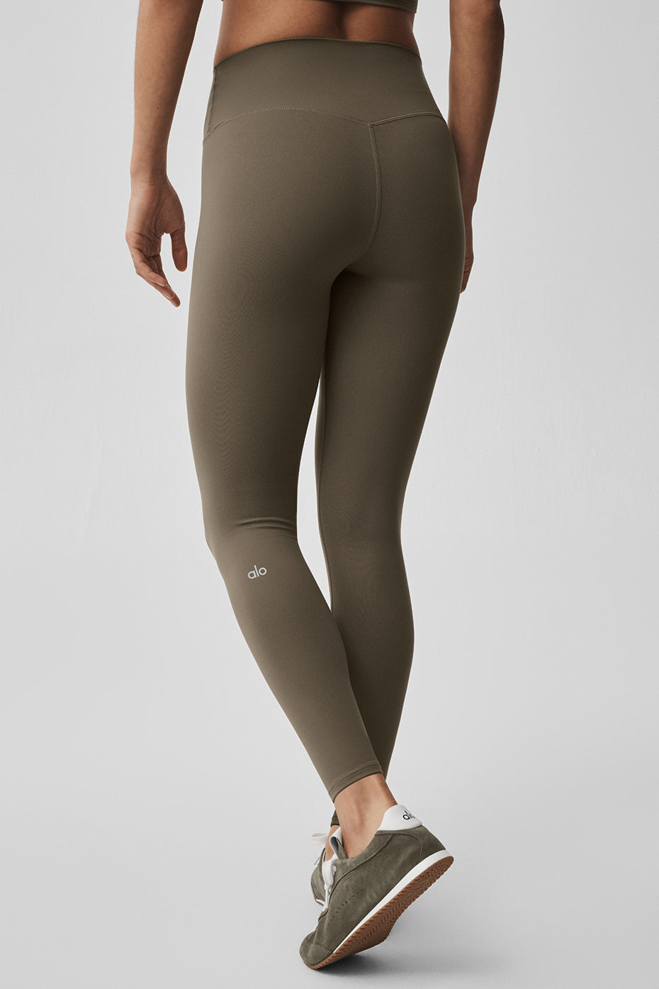 Alo Yoga ALO Softsculpt High-Waist 7/8 Legging - Olive Tree - imagen 4