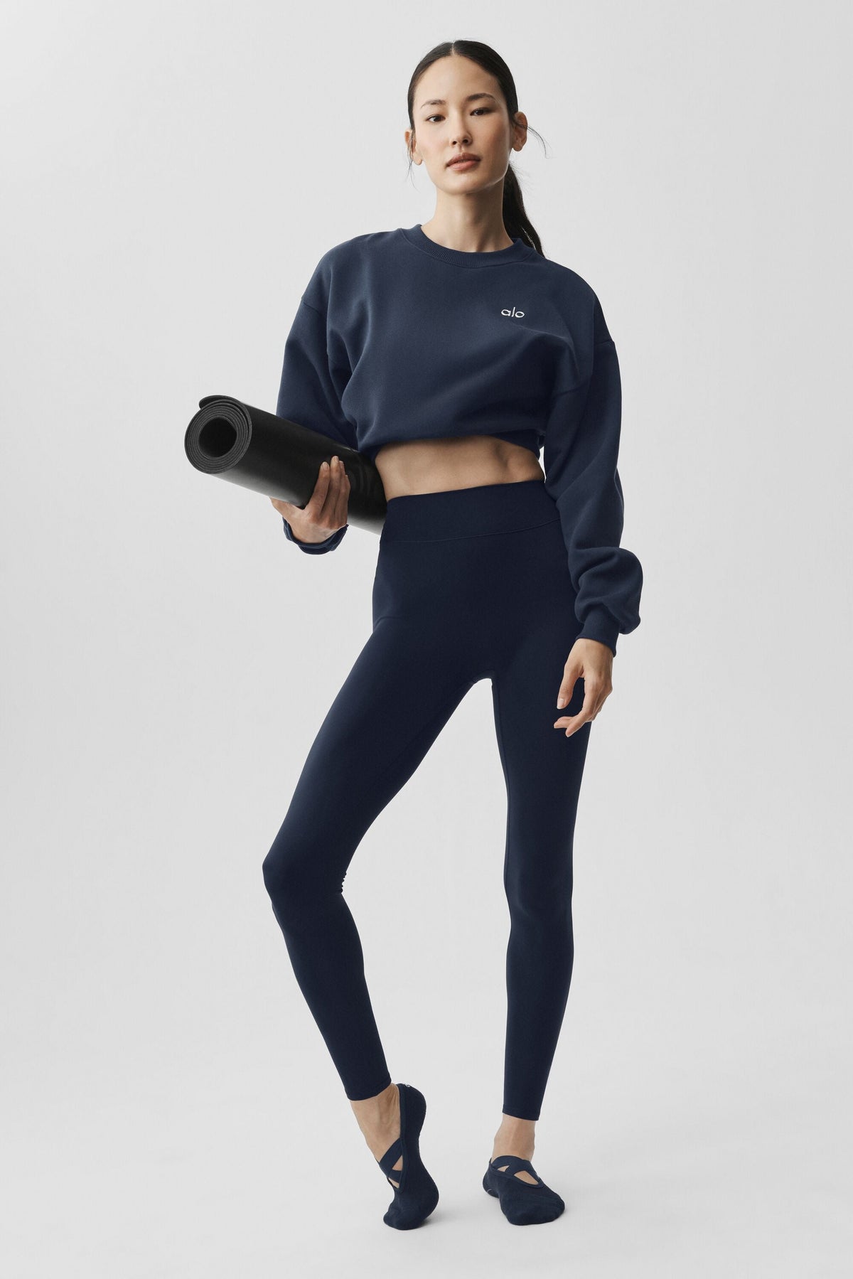Alo Yoga ALO Softsculpt 7/8 Define Legging - Navy - imagen 6