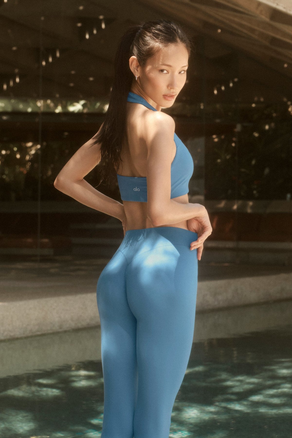 Alo Yoga ALO Softsculpt 7/8 Define Legging - California Blue - imagen 1