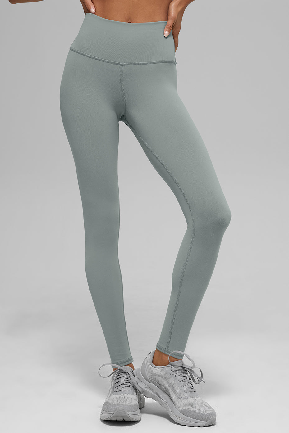 Alo Yoga High-Waist Airbrush Legging - Lunar Grey - imagen 1