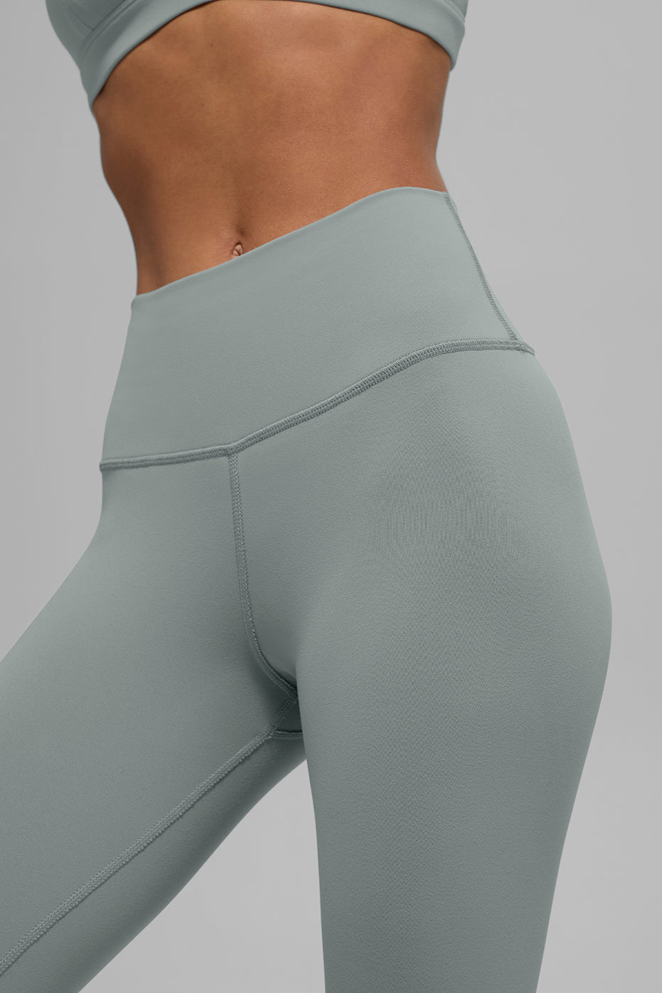 Alo Yoga High-Waist Airbrush Legging - Lunar Grey - imagen 2