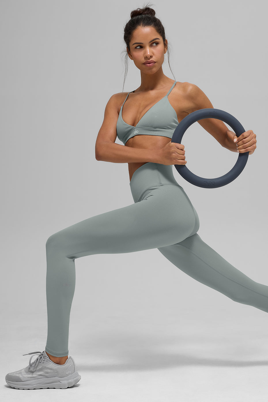 Alo Yoga High-Waist Airbrush Legging - Lunar Grey - imagen 5