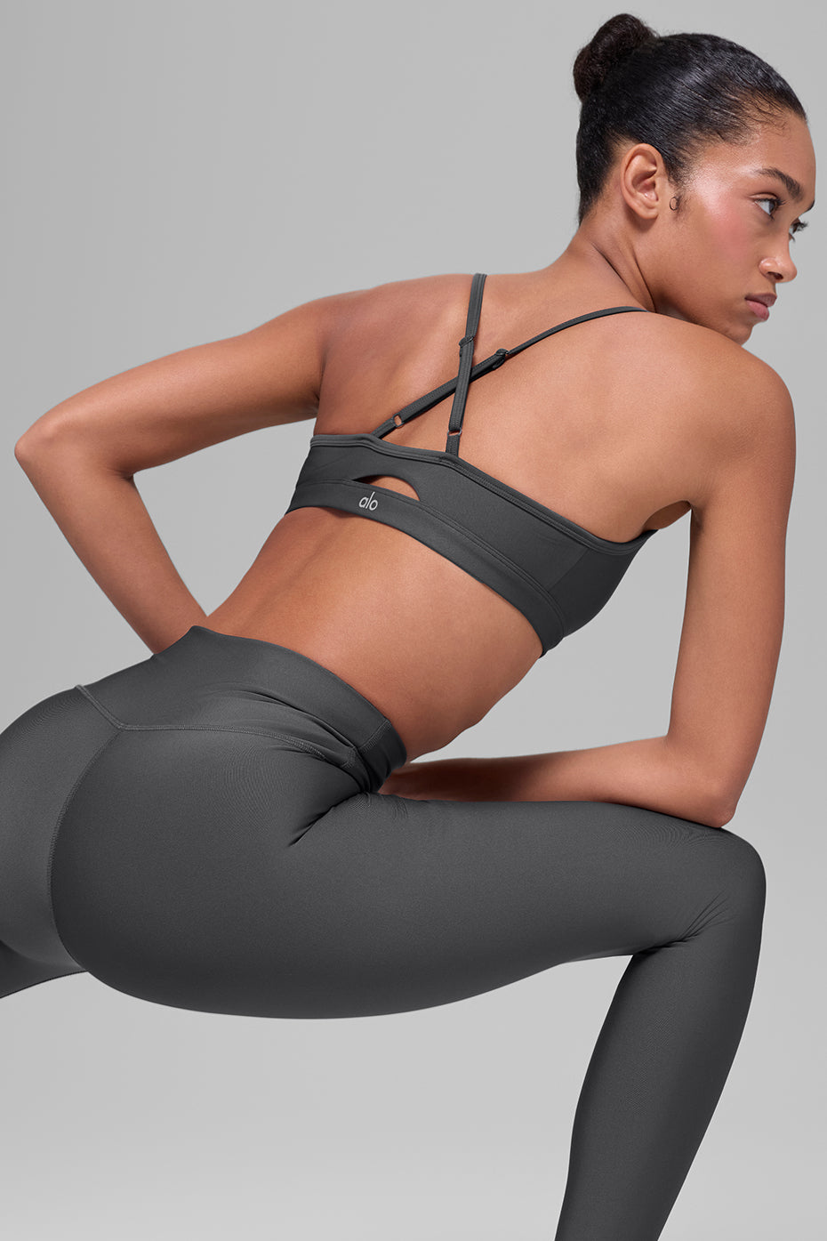 Alo Yoga High-Waist Airlift Legging - Anthracite - imagen 4