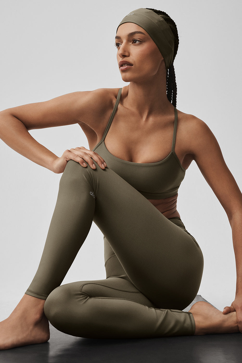 Alo Yoga High-Waist Airlift Legging - Olive Tree - imagen 3