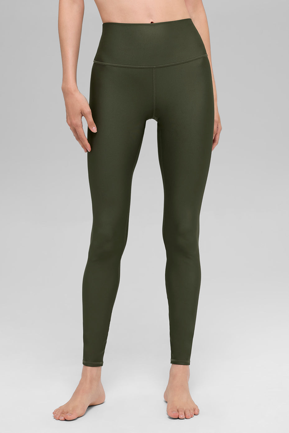 Alo Yoga High-Waist Airlift Legging - Green Olive - imagen 1