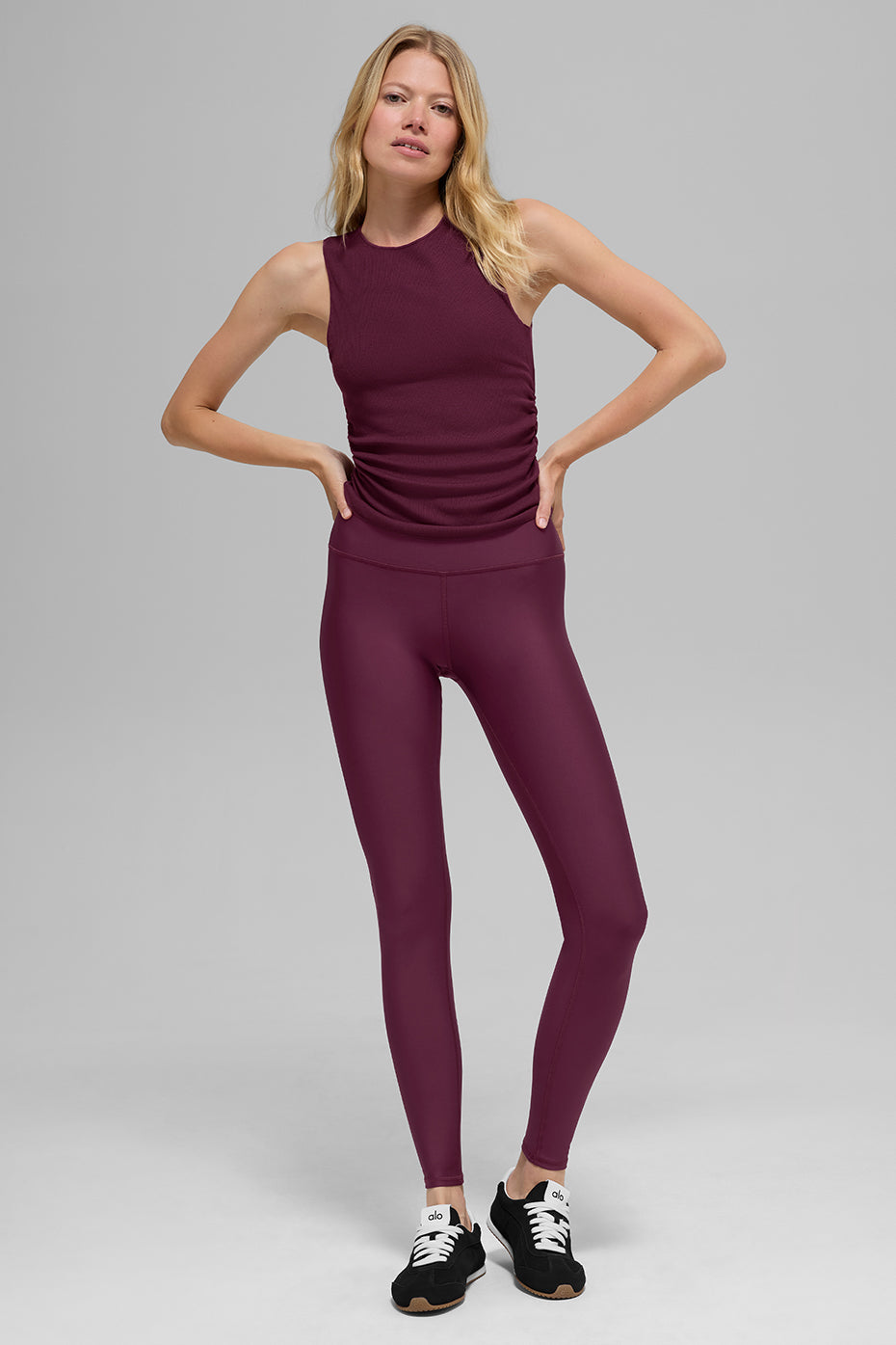 Alo Yoga High-Waist Airlift Legging - Burgundy - imagen 6