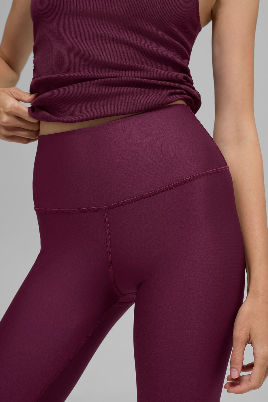Alo Yoga High-Waist Airlift Legging - Burgundy - imagen 2