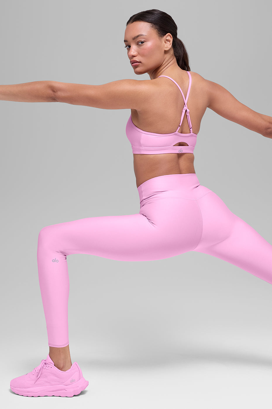 Alo Yoga High-Waist Airlift Legging - Candy Heart Pink - imagen 3