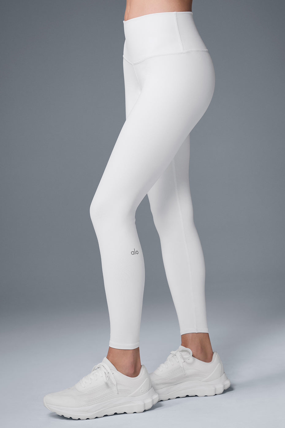 Alo Yoga 7/8 High-Waist Airbrush Legging - White - imagen 4