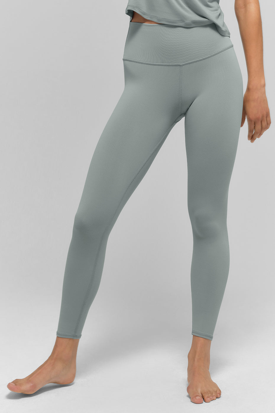 Alo Yoga 7/8 High-Waist Airbrush Legging - Lunar Grey - imagen 2