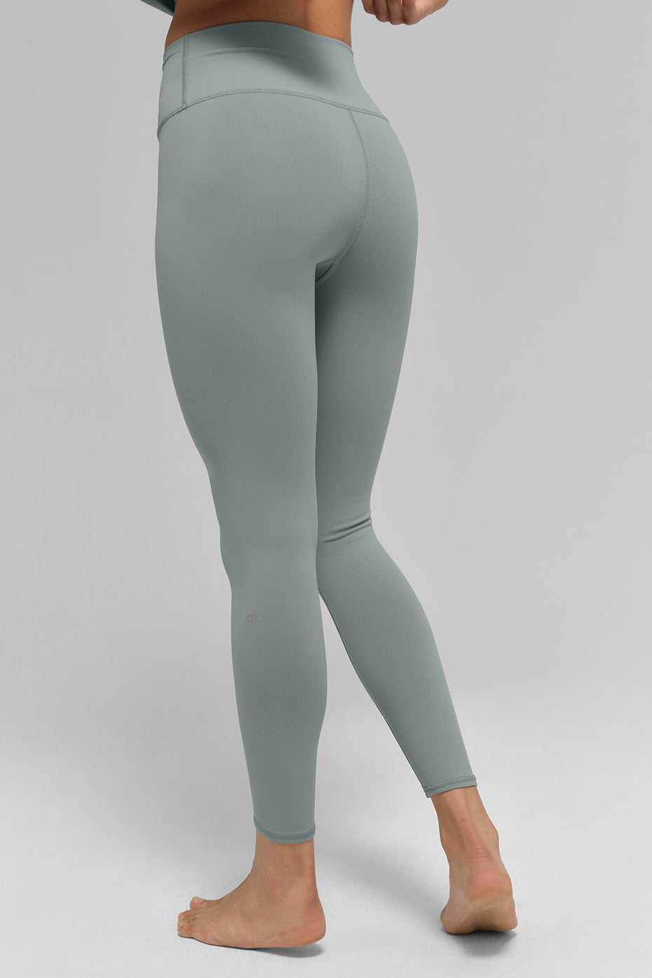 Alo Yoga 7/8 High-Waist Airbrush Legging - Lunar Grey - imagen 3