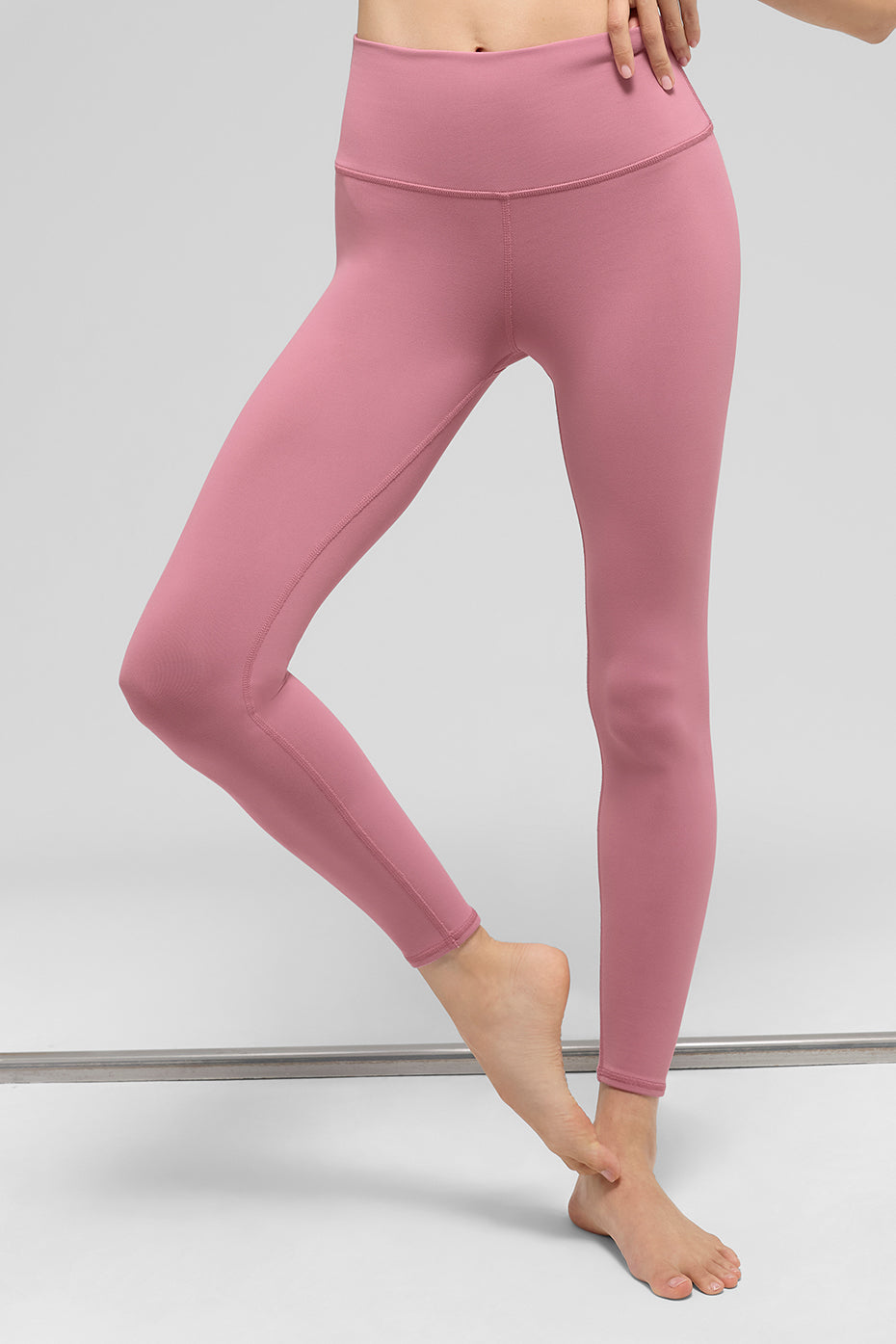 Alo Yoga 7/8 High-Waist Airbrush Legging - Pink Wild Rose - imagen 2