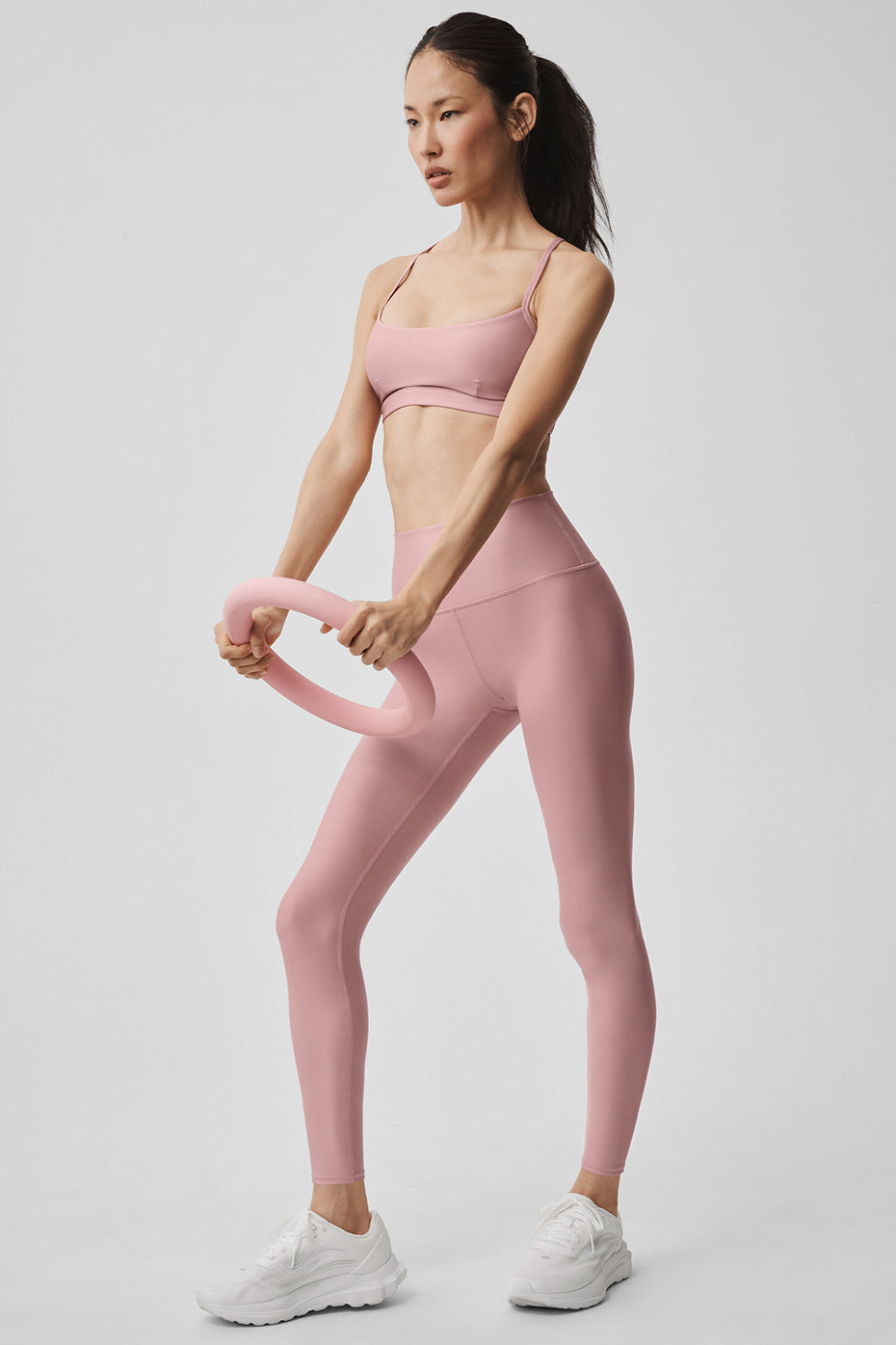 Alo Yoga 7/8 High-Waist Airlift Legging - Vintage Pink - imagen 4