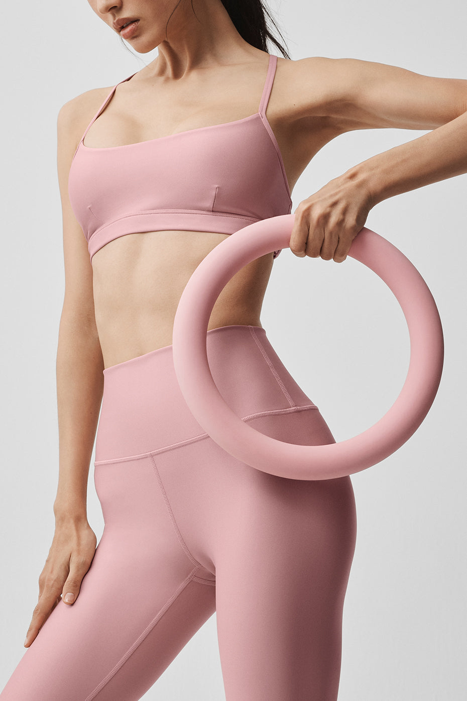 Alo Yoga 7/8 High-Waist Airlift Legging - Vintage Pink - imagen 5