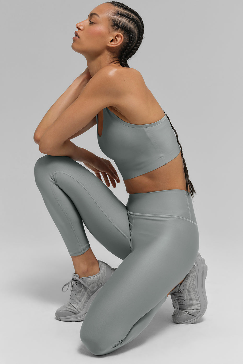 Alo Yoga 7/8 High-Waist Airlift Legging - Lunar Grey - imagen 3