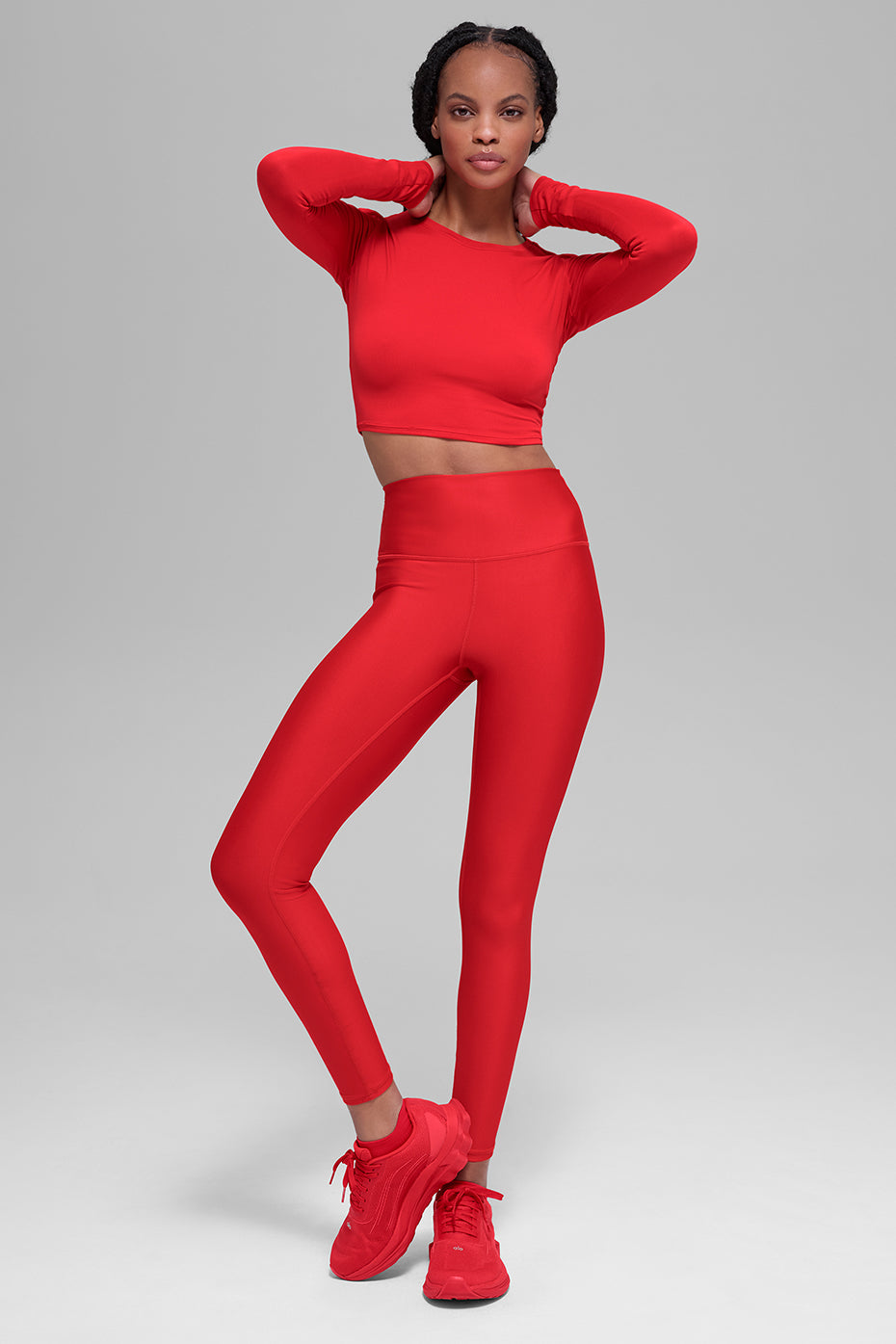 Alo Yoga 7/8 High-Waist Airlift Legging - Bright Red - imagen 4