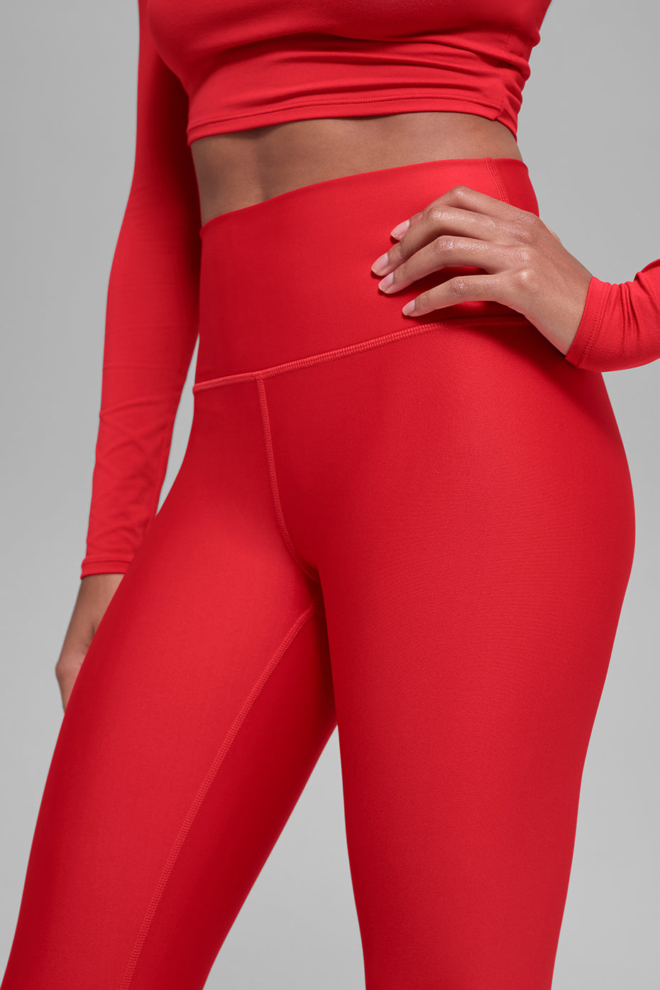Alo Yoga 7/8 High-Waist Airlift Legging - Bright Red - imagen 3
