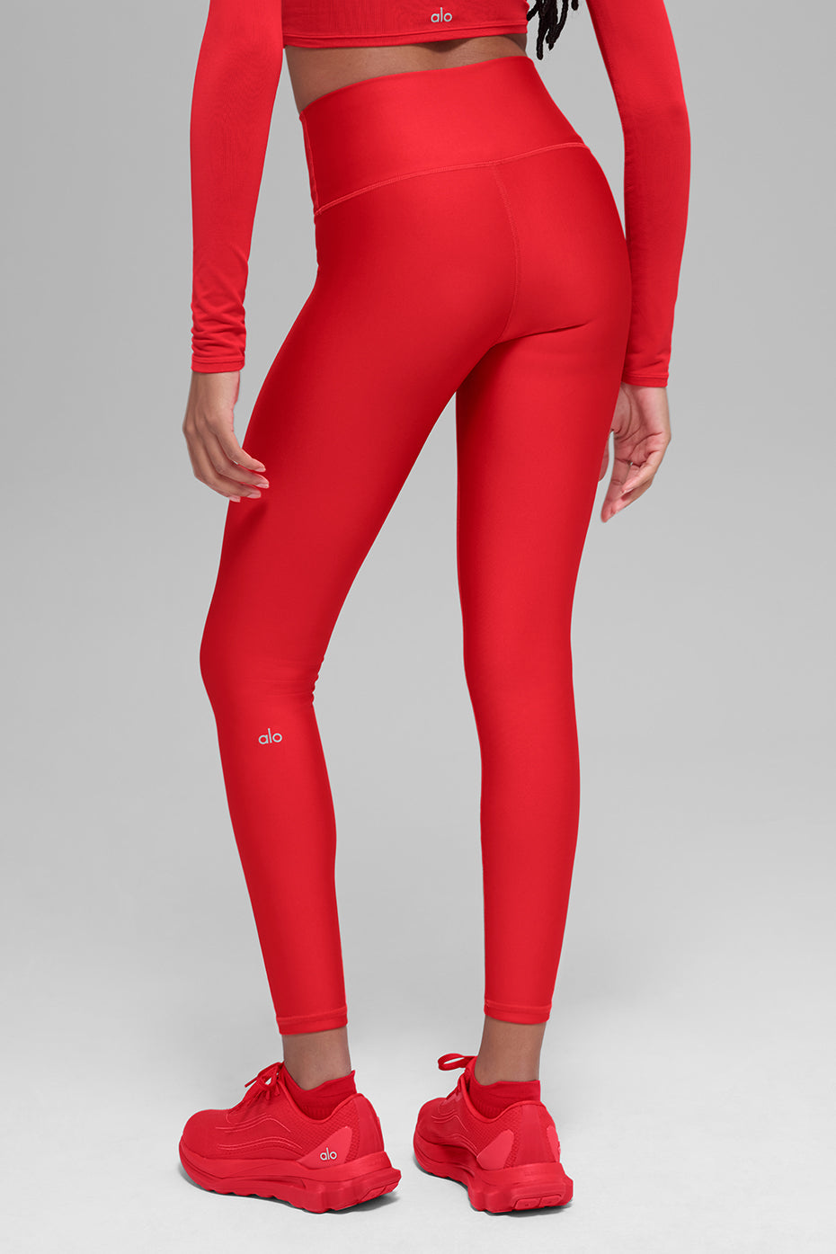 Alo Yoga 7/8 High-Waist Airlift Legging - Bright Red - imagen 2