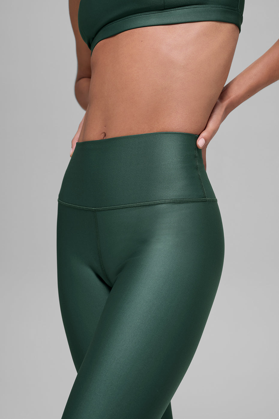 Alo Yoga 7/8 High-Waist Airlift Legging - Clover Green - imagen 4