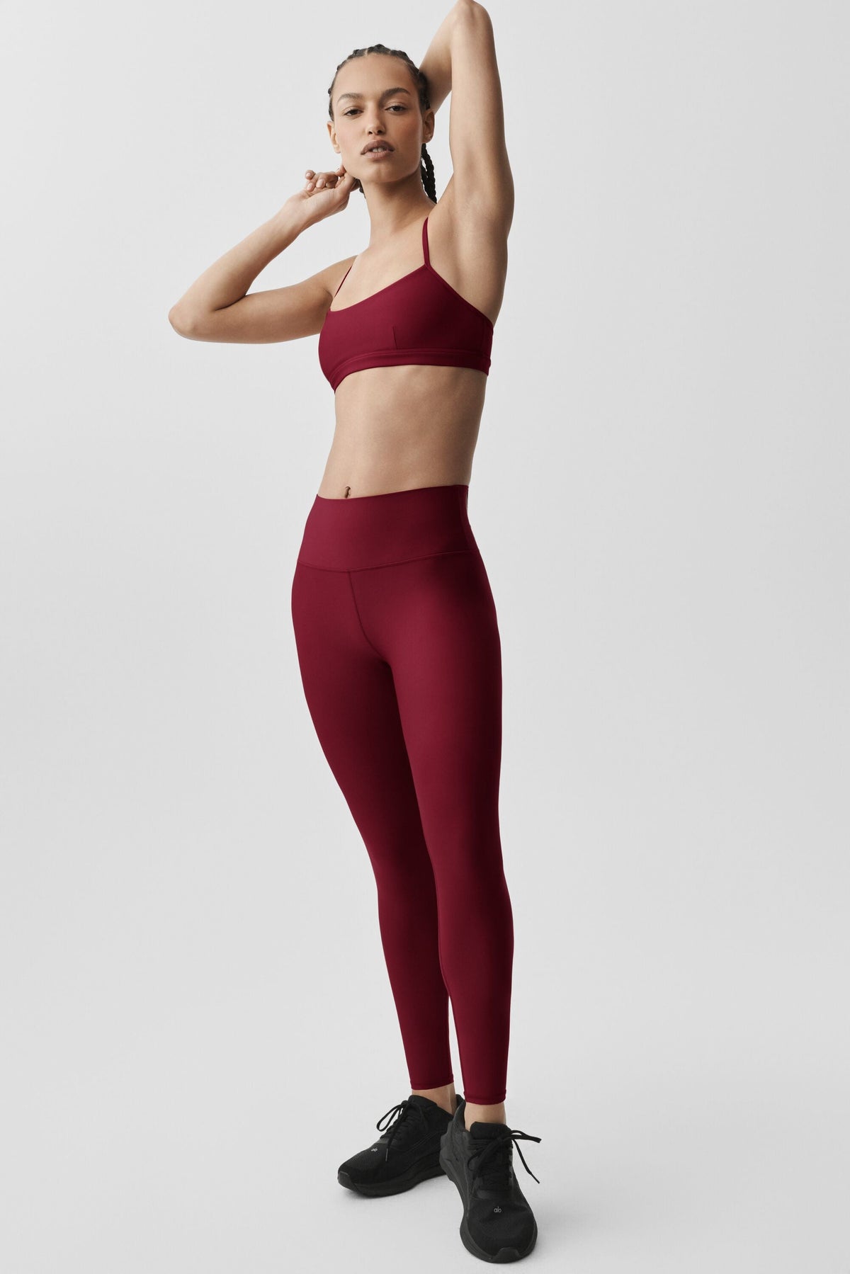 Alo Yoga 7/8 High-Waist Airlift Legging - Summer Romance Red - imagen 5