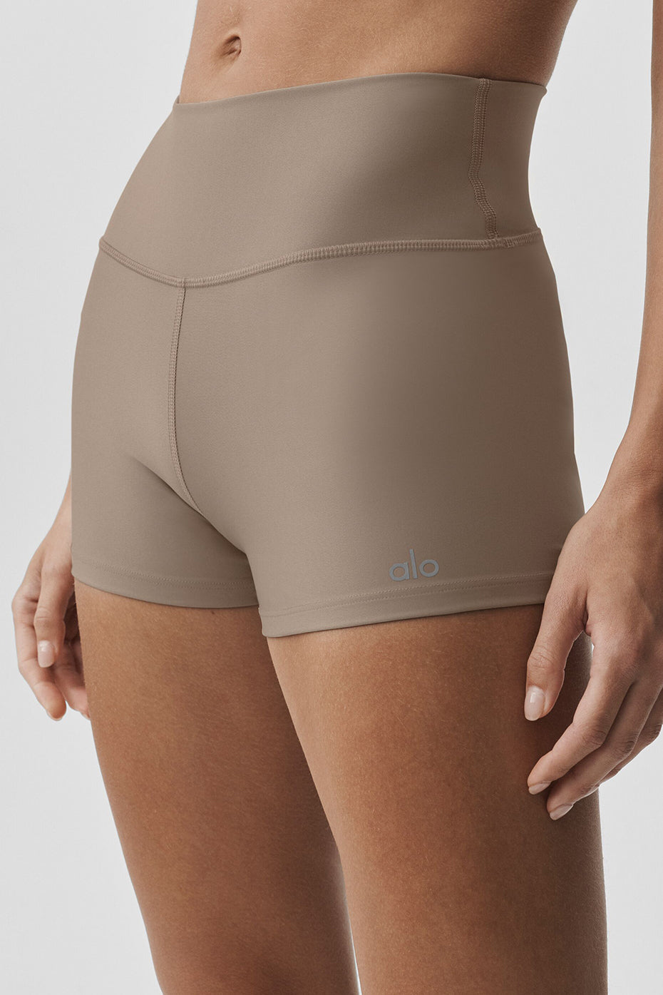Alo Yoga 3" High-Waist Airlift Short - Gravel - imagen 3