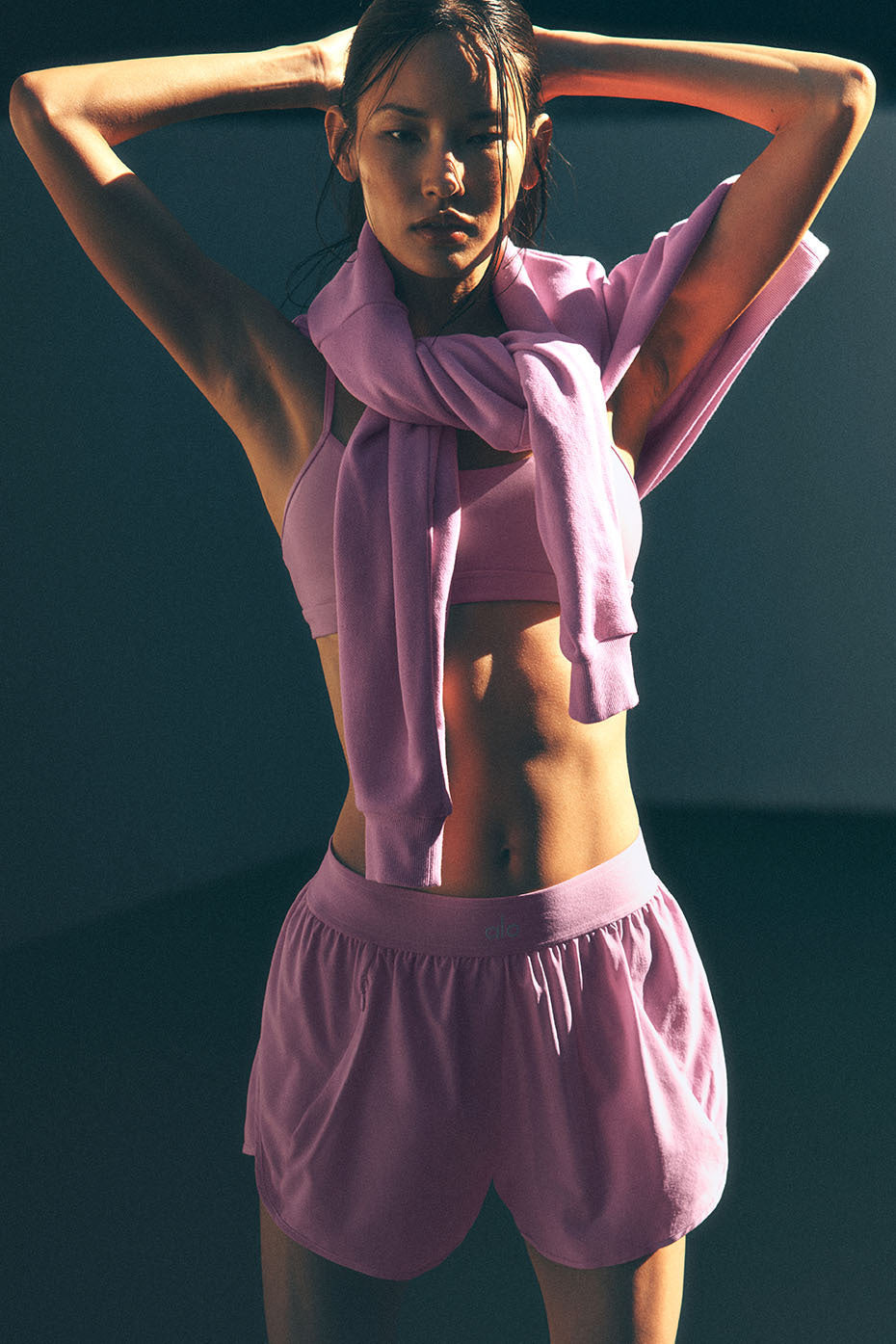 Alo Yoga Match Point Short - Candy Heart Pink - imagen 1