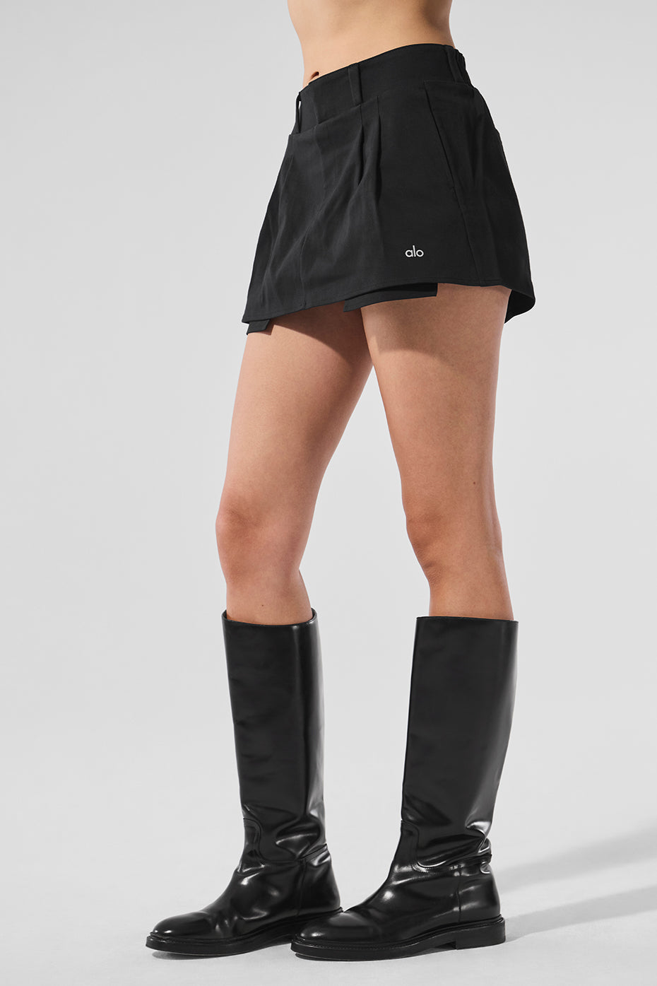 Alo Yoga Good Days Mini Skirt - Black - imagen 4