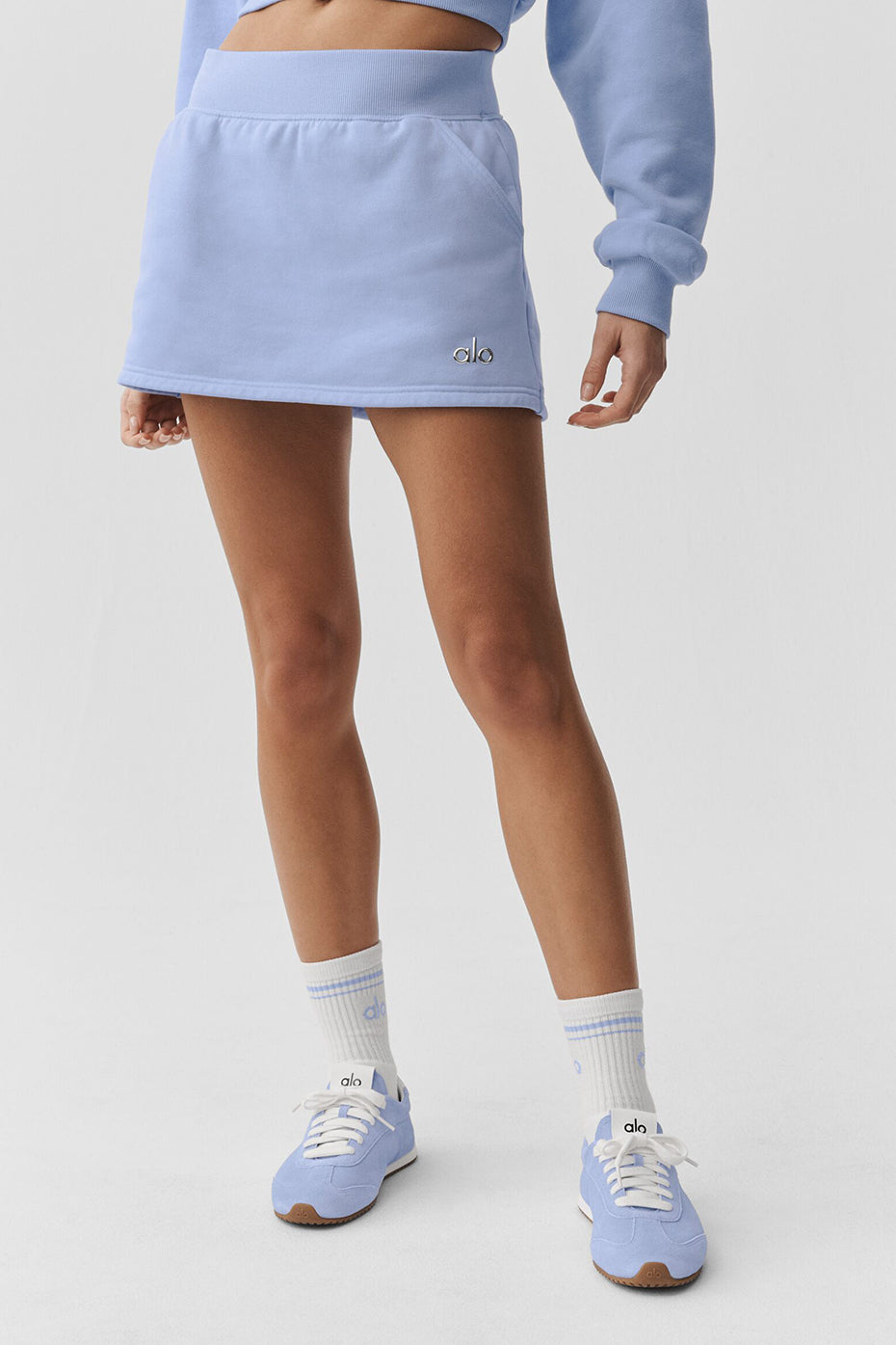 Alo Yoga Accolade Skirt - Light Provence Blue - imagen 3