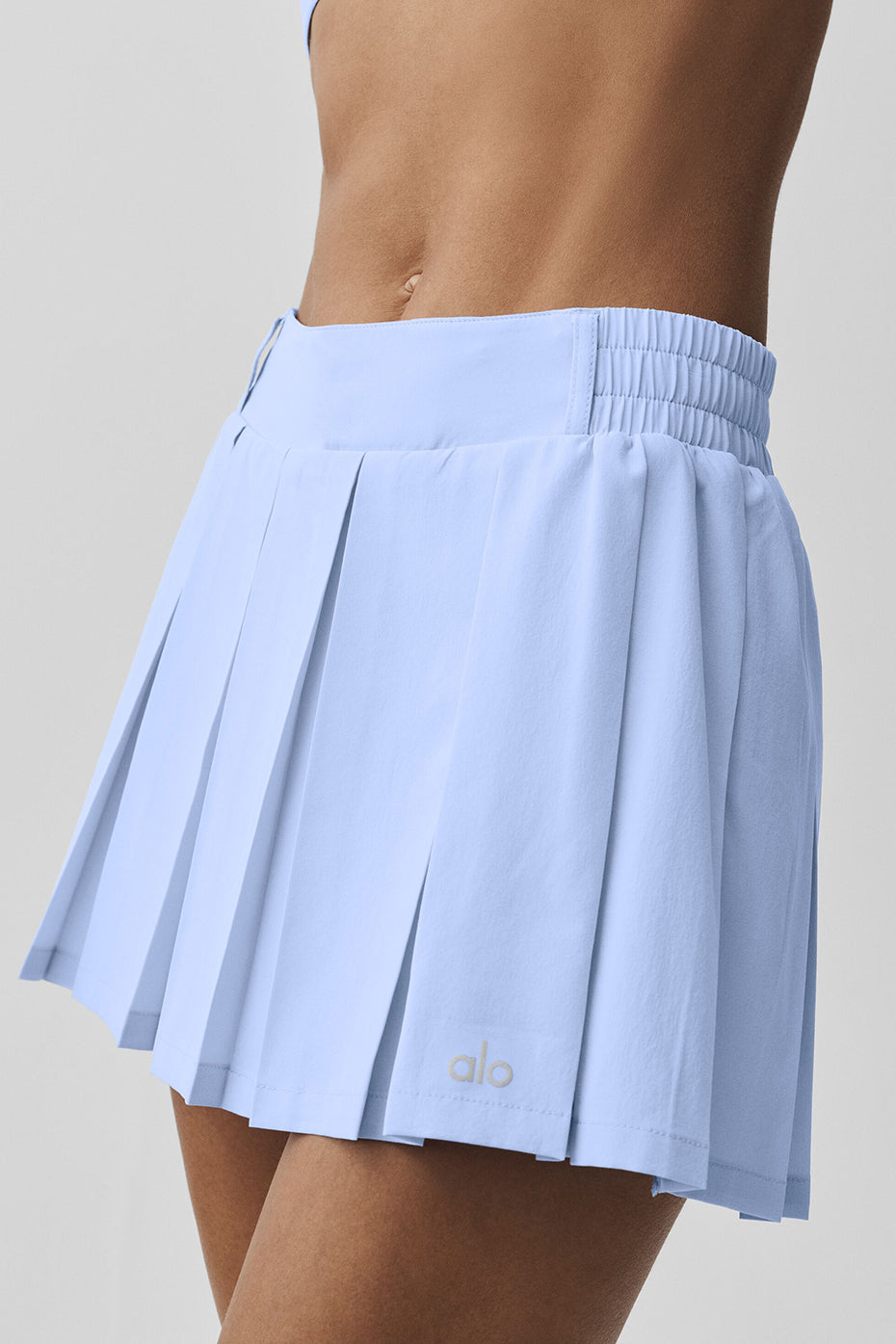 Alo Yoga Rally Tennis Skirt - Light Provence Blue - imagen 3
