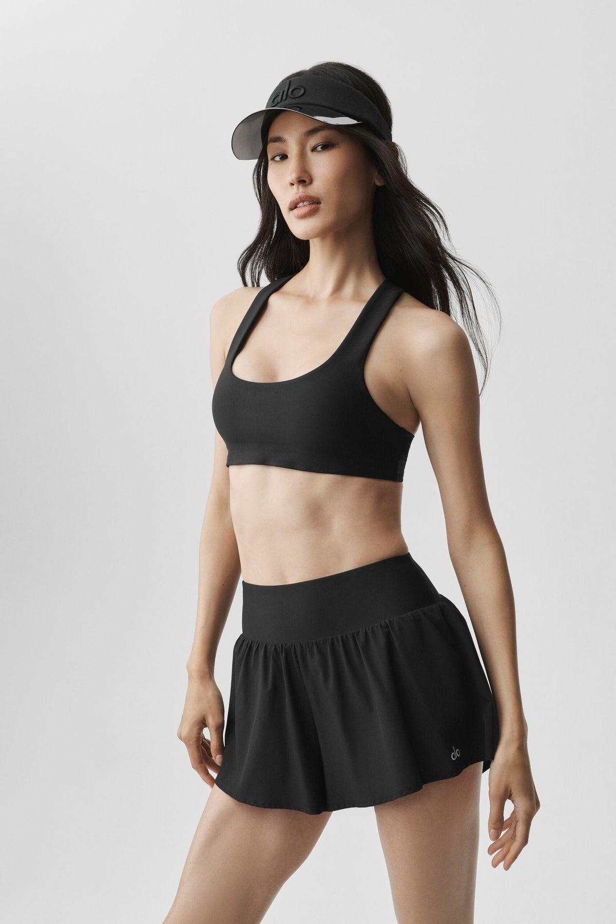 Alo Yoga Airlift Advantage Racerback Bra - Black - imagen 4