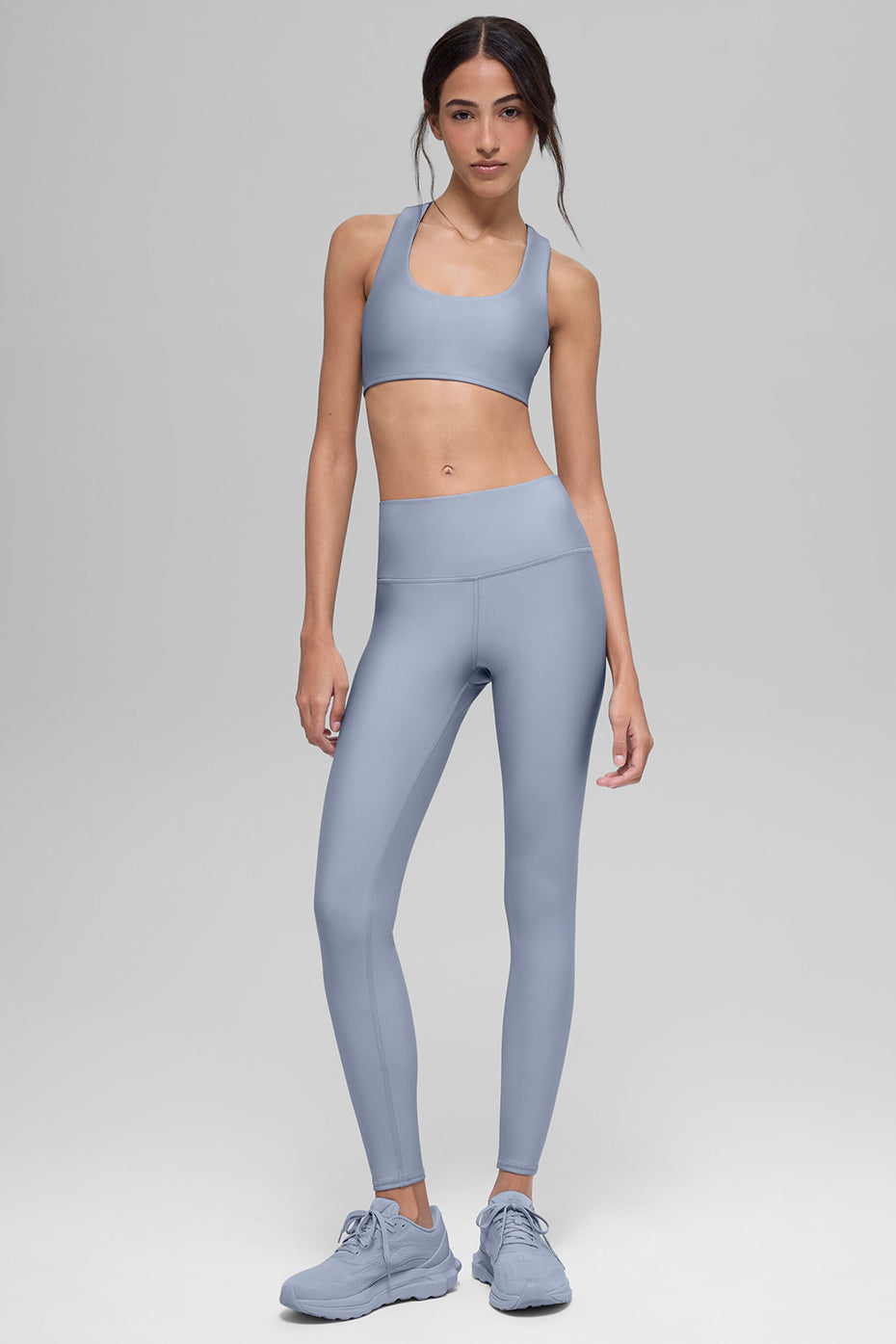 Alo Yoga Airlift Advantage Racerback Bra - Winter Frost - imagen 5
