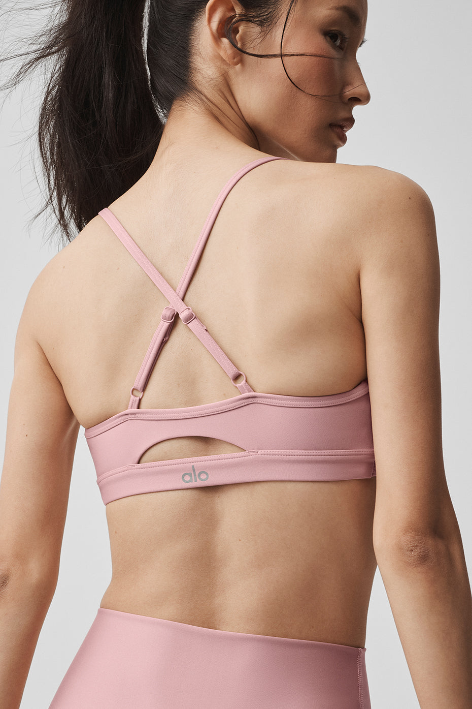 Alo Yoga Airlift Intrigue Bra - Vintage Pink - imagen 4