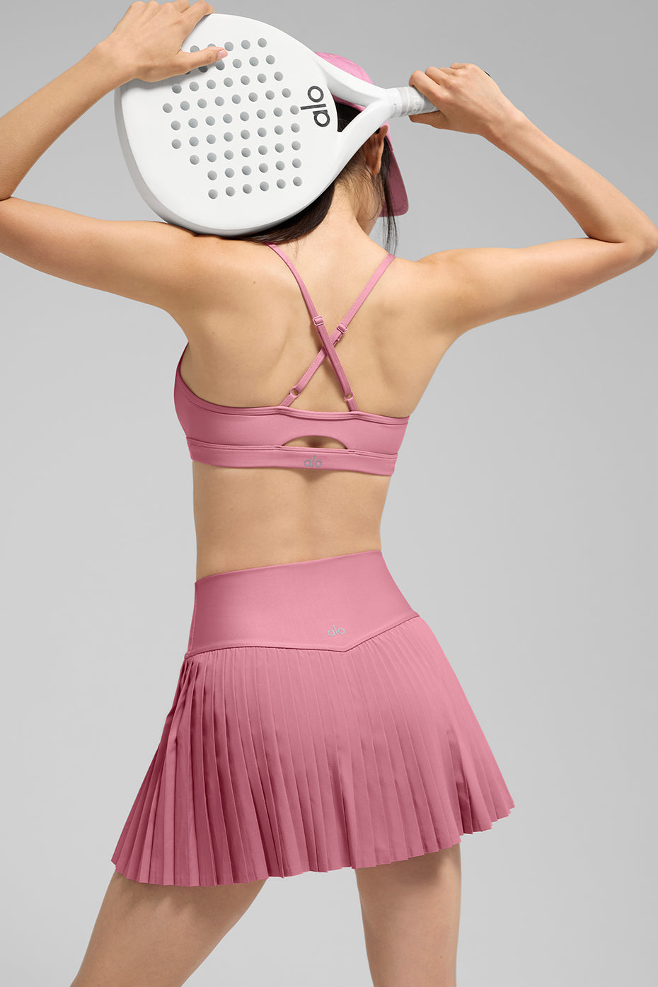 Alo Yoga Airlift Intrigue Bra - Pink Wild Rose - imagen 5